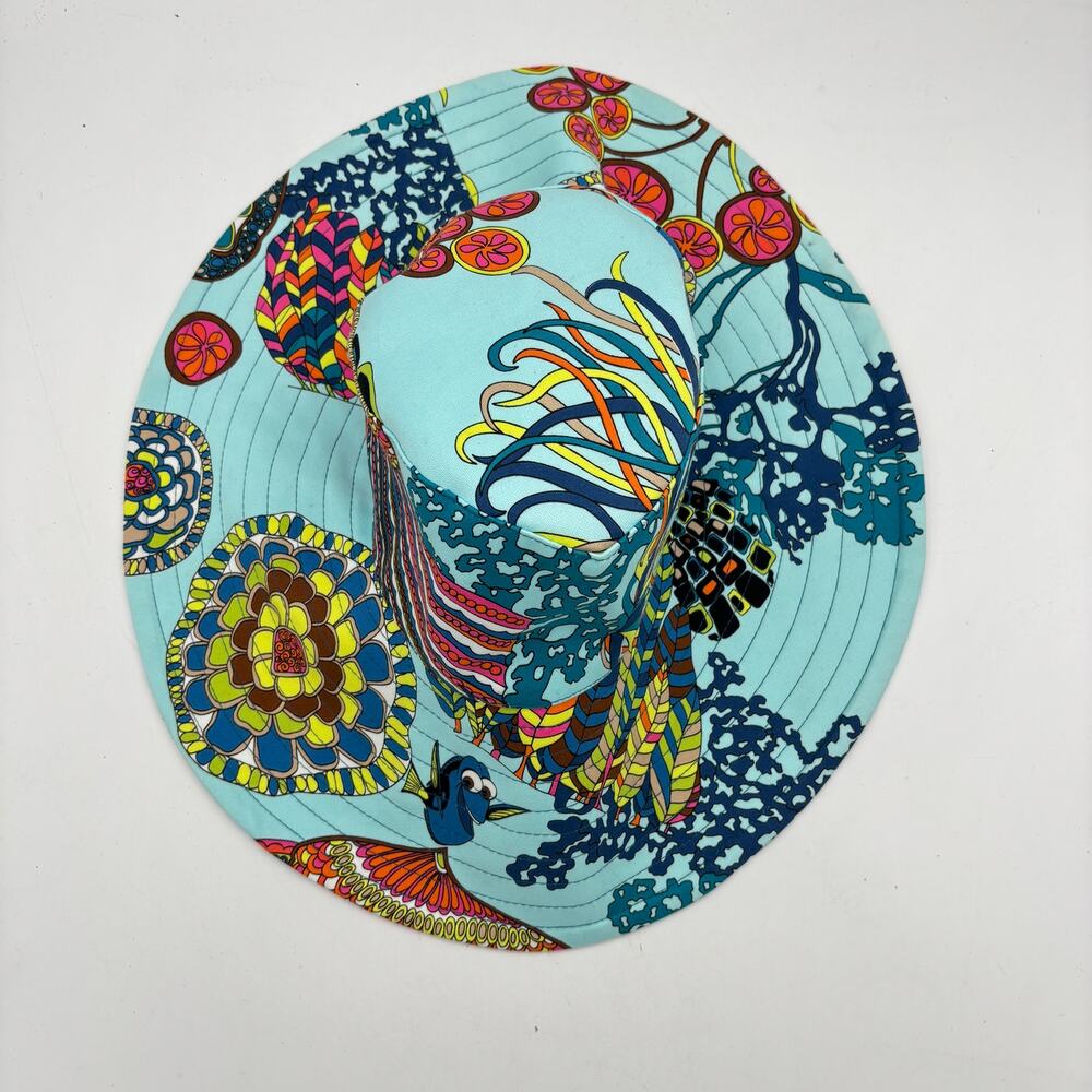 Trina Turk Finding Dory Nemo Sun Hat Wide Brim Beach Vacation Disney - Picture 5 of 9